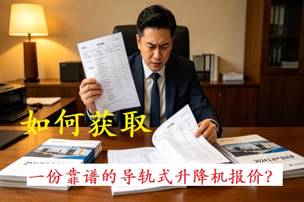 如何拿到一份靠谱的导轨式升降机报价？