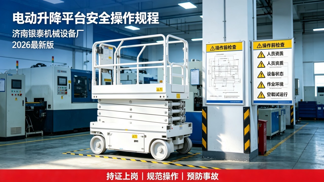 电动升降平台安全操作规程最新图片